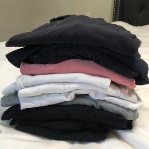 Maternity basic tees and tanks